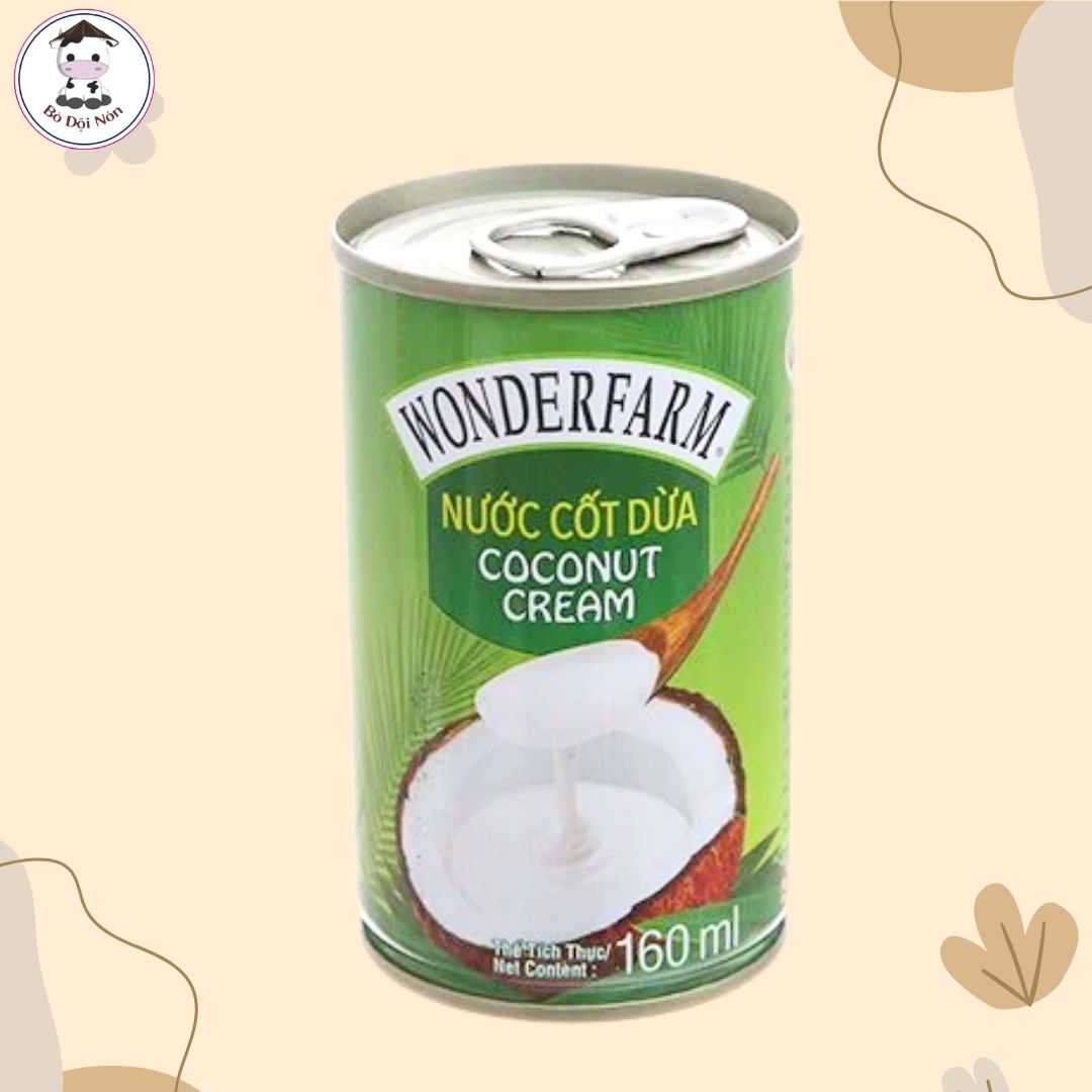 Nước cốt dừa Wonderfarm 160ml