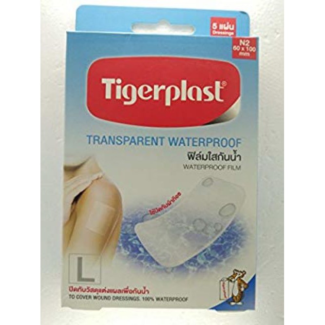 Băng vết thương, Chống nước Tigerplast Waterproof Thái lan
