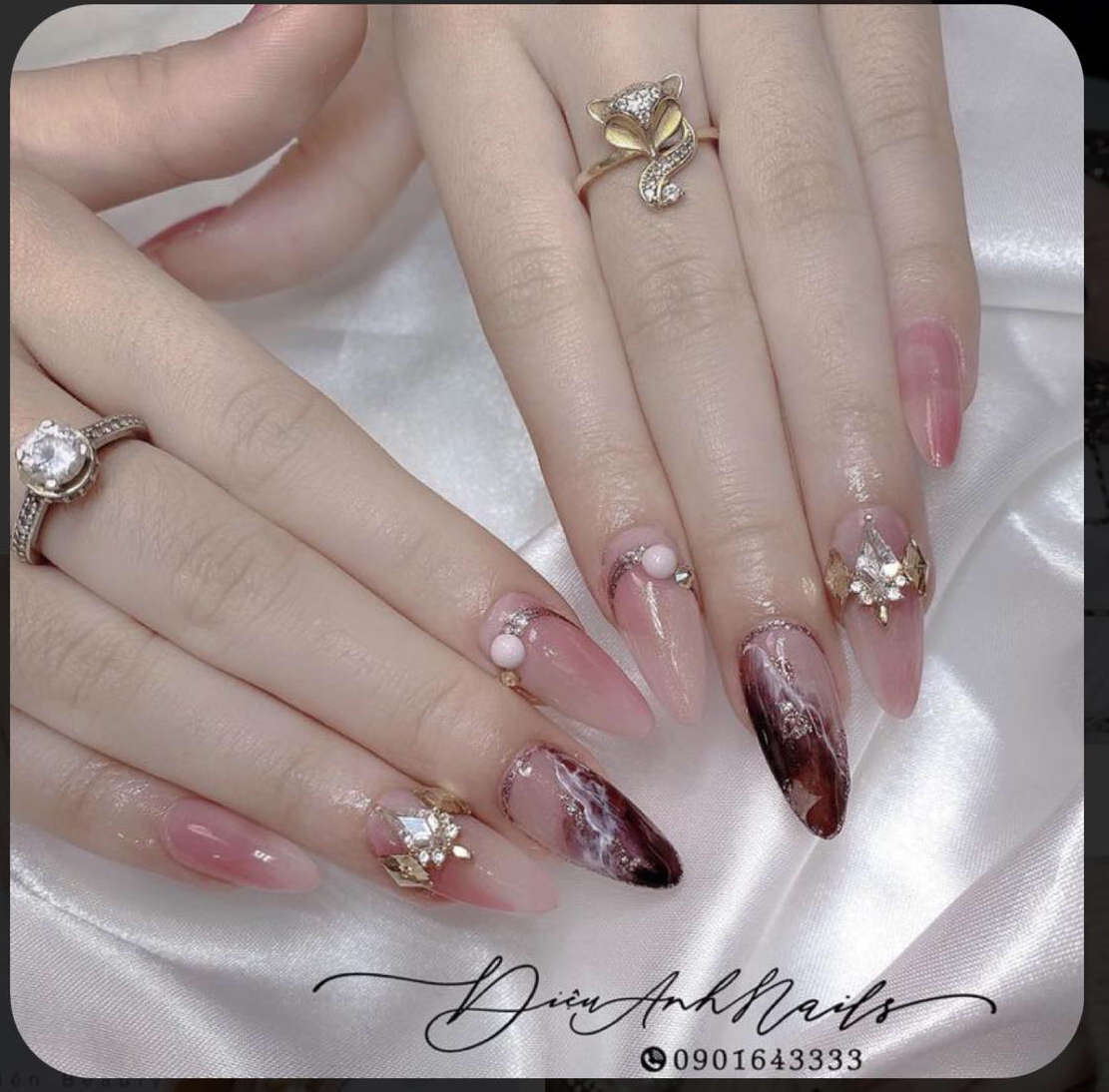 A1/ móng tay giả/nailbox/nail thiết kế