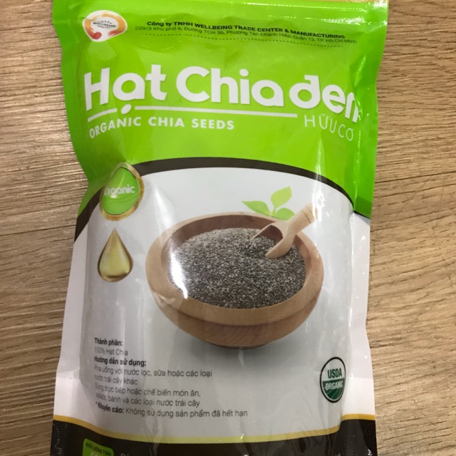 [HCM]100gr hạt chia đen