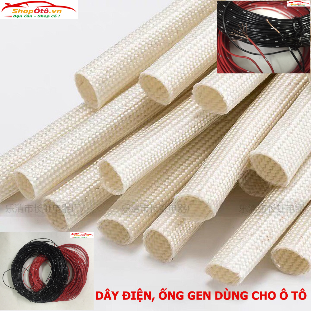 Dây điện dùng cho ô tô, Ống gen bọc dây điện ô tô, chịu nhiệt, chống cháy