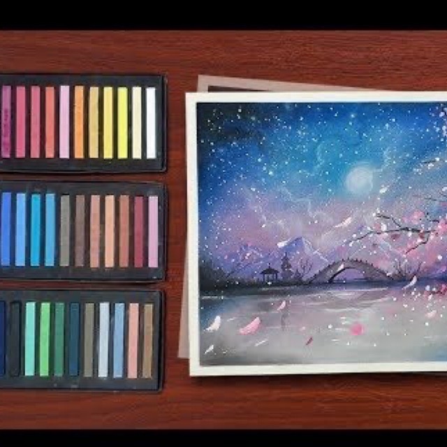 tranh vẽ galaxy   Nghệ thuật chữ viết Mỹ thuật Kỹ thuật màu nước