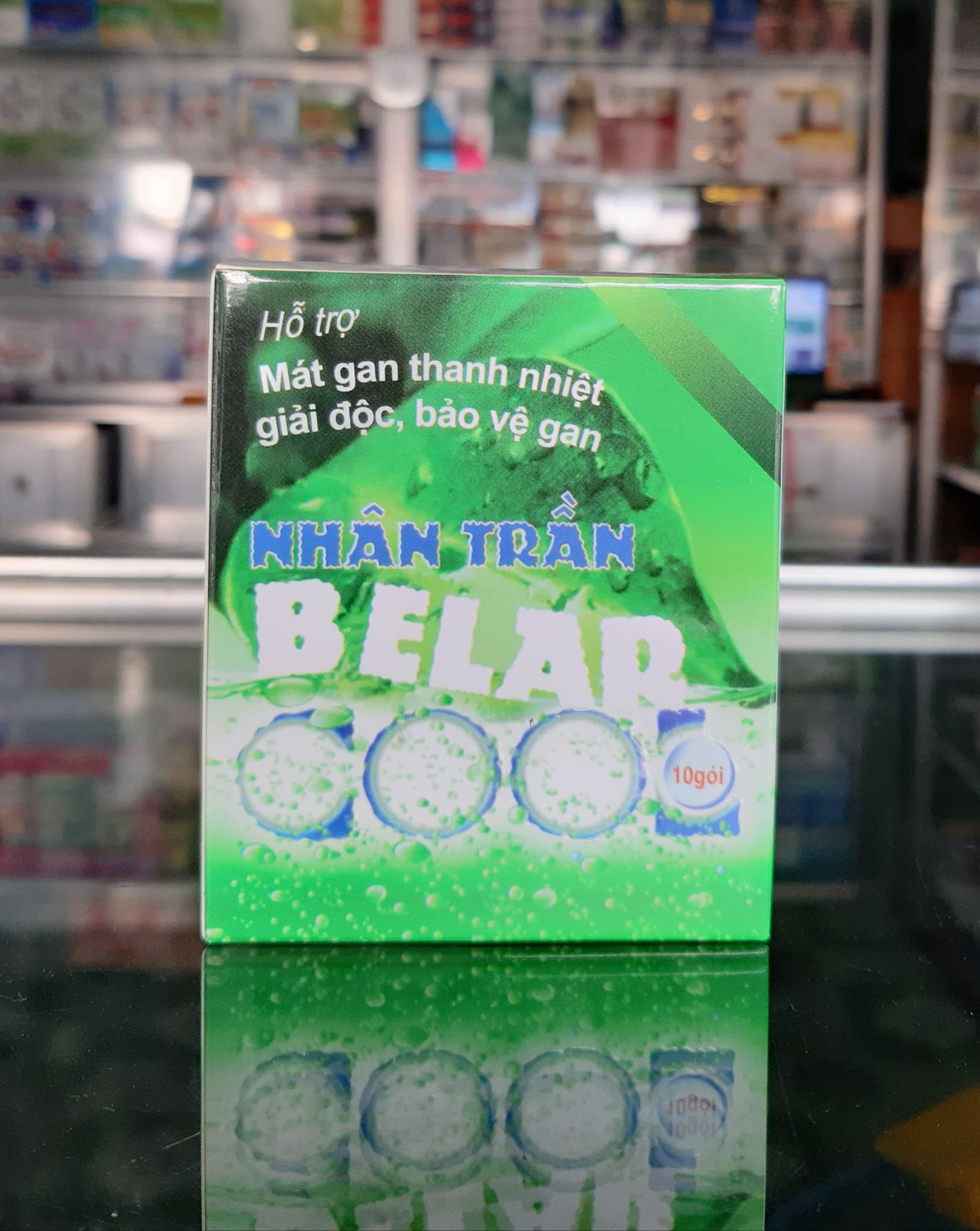 NHÂN TRẦN BELAR COOL ( hỗ trợ mát gan thanh nhiệt, giải độc gan)