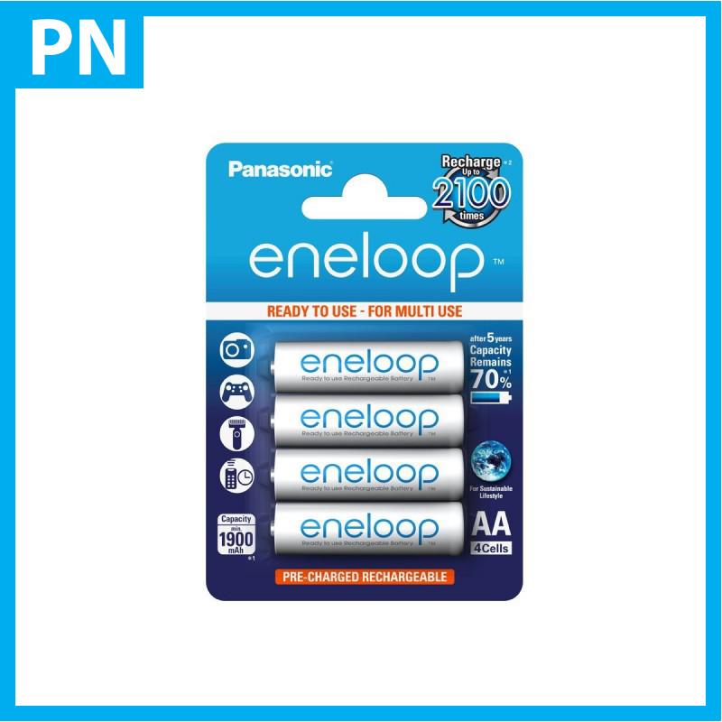 Bộ 4 Pin Sạc AA Panasonic Eneloop 1900mAh  Dùng cho míc karaoke, máy ảnh, điều khiển