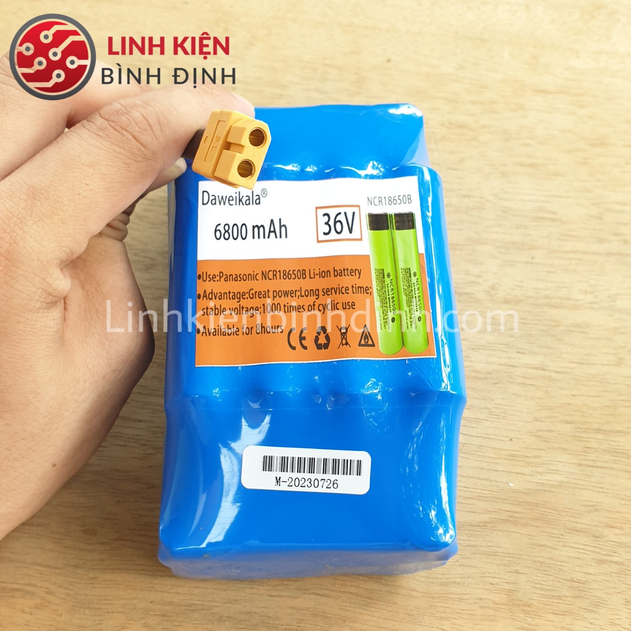 Pin xe điện cân bằng 2 bánh - Pin xe drift, pin xe cân bằng điện 36v 6800mAh