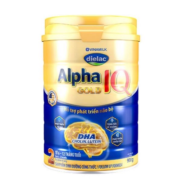 Alpha gold 2 - sữa bột dielac alpha gold iq 2 900g