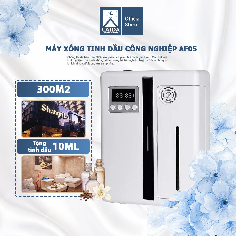 Máy xông tinh dầu công nghiệp AROMA AF05 máy khuếch tán tinh dầu sử dụng trong spa, khách sạn, nhà hàng diện tích lớn