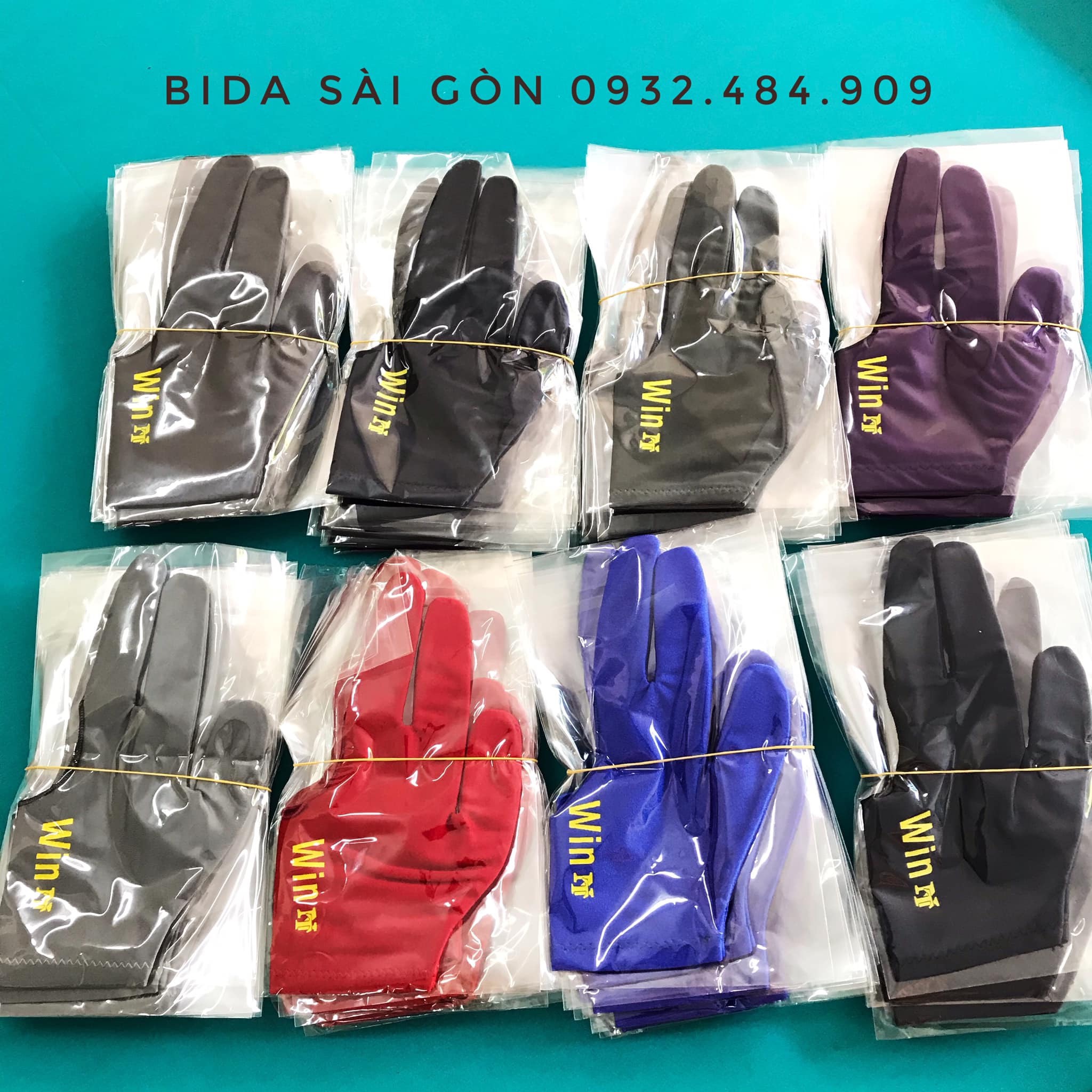 [GIÁ SỐC] Set 10 chiếc Bao tay bida WIN