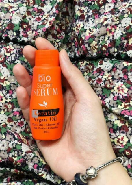 Serum dưỡng tóc bio super keratin thái lan