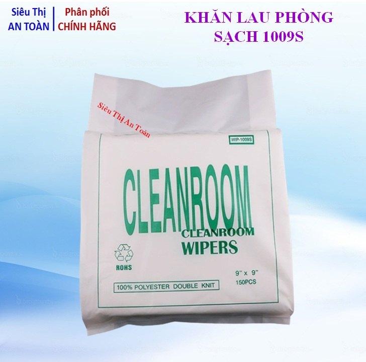 Khăn lau phòng sạch 1009SLE chống tĩnh điện , chống trầy xước , sạch bụi - CLEANROOM WIPER