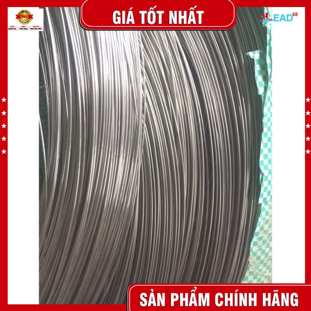5 lạng dây thép 1li ,2li inox 304 ,dây thép không rỉ-Loại mềm dẻo ,uốn được (Giá 5 lạng)(Chất lượng)