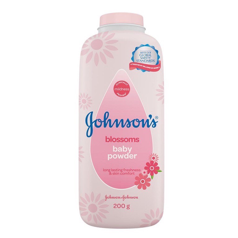 Phấn thơm Johnson's Baby hương hoa 100g/180g cho bé hàng chính hãng