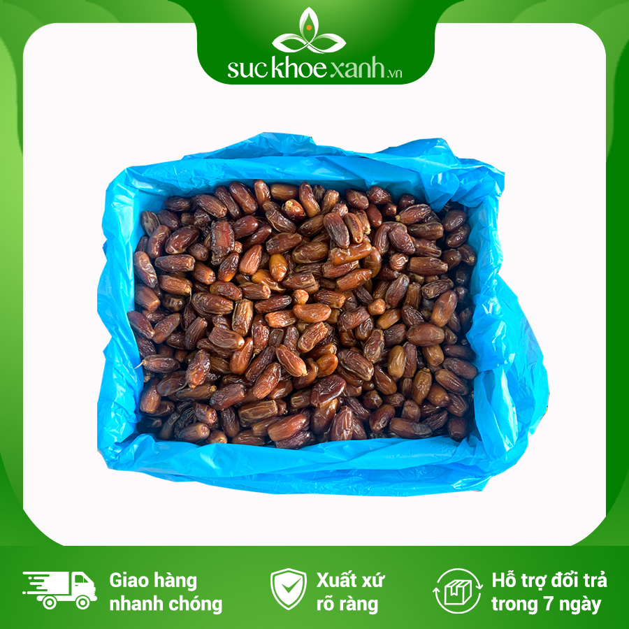 Chà là sấy dẻo Tunisia thùng 5 kg