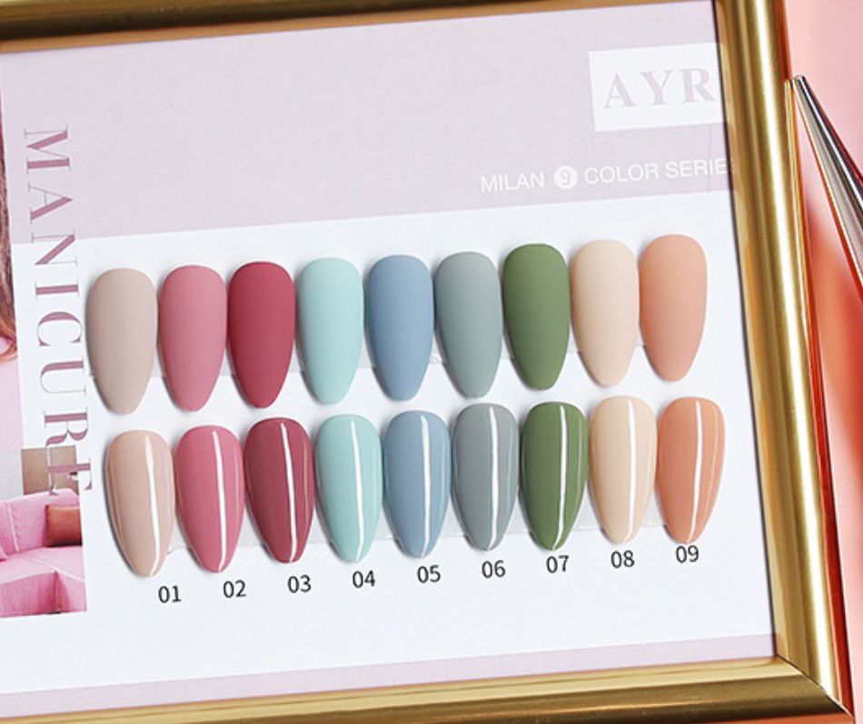 Sơn gel as chai đỏ mã ayr 15ml