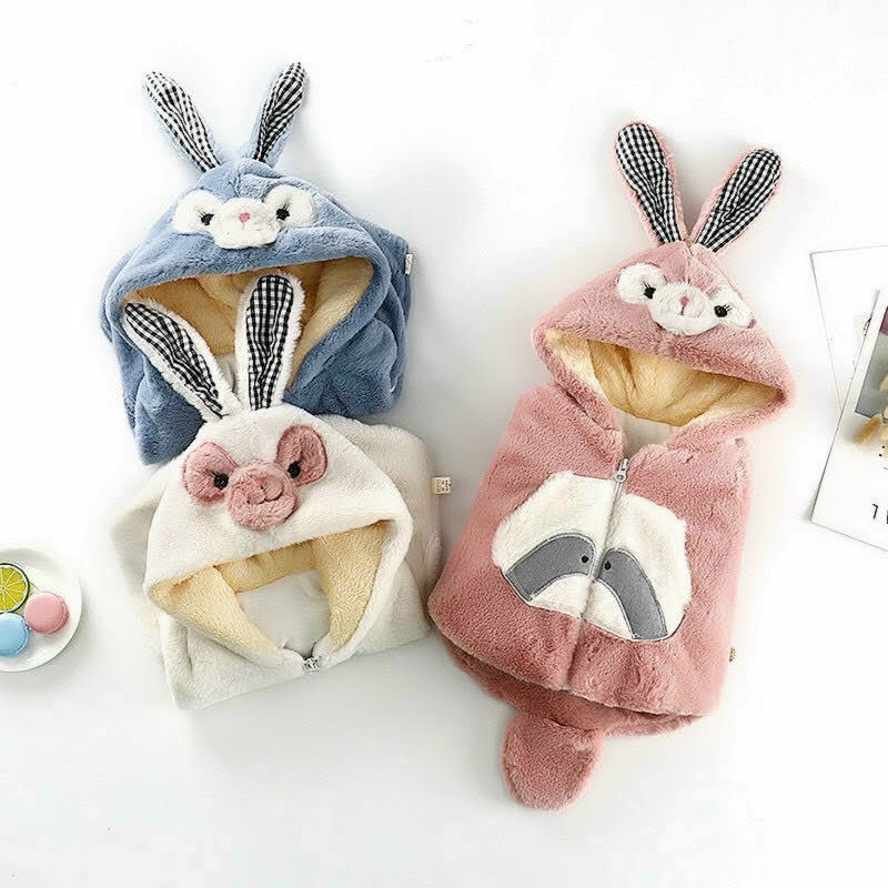 Áo gile lông cừu dành cho bé 1 - 3 tuổi
