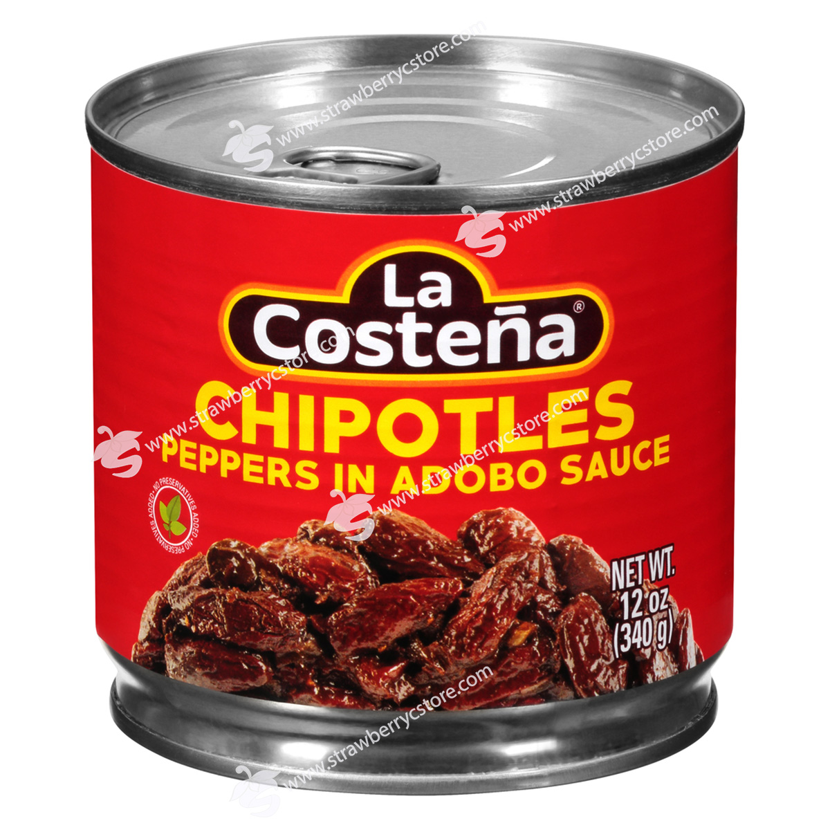 Ớt Chipotle Ngâm Sốt Adobo La Costena Chipotle Peppers in Adobo Sauce, Hộp 340g