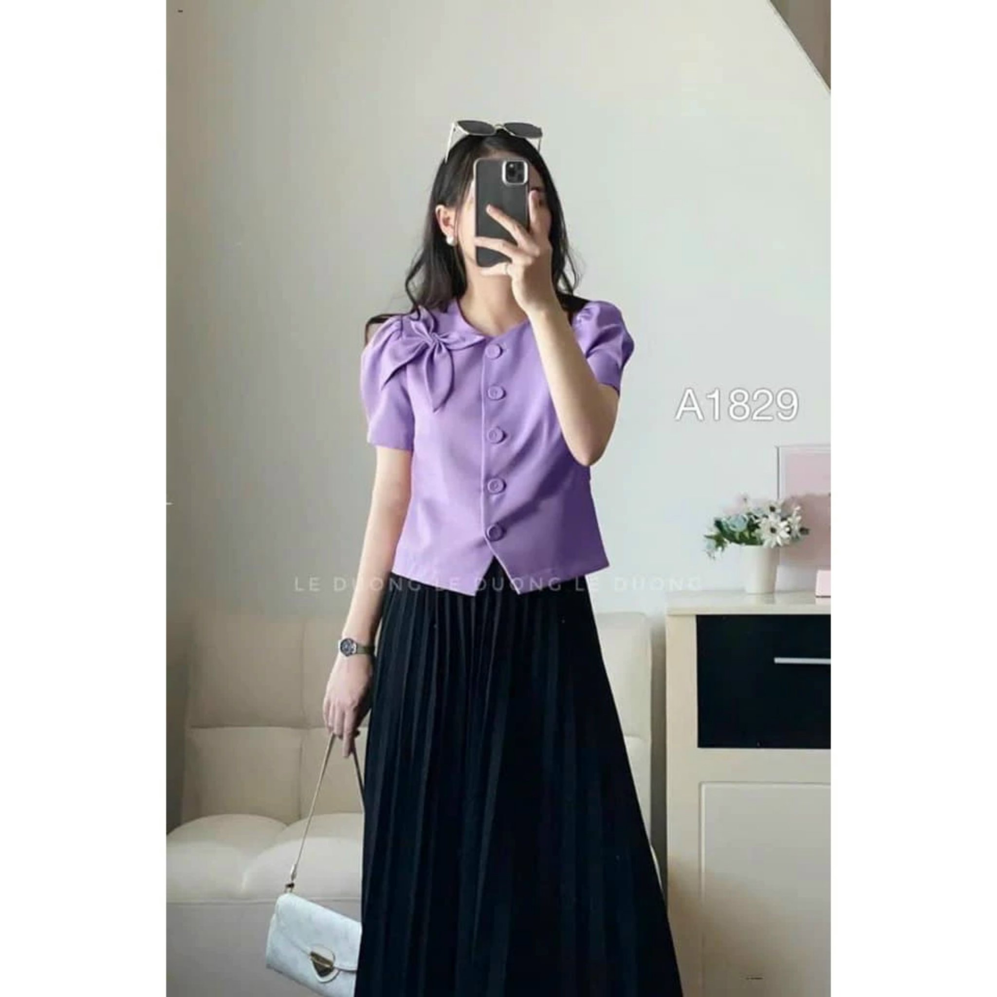 Áo kiểu trẻ trung nặng động t066
