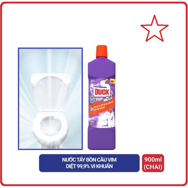 Nước Tẩy Rửa Duck Mr Muscle Chai 900Ml