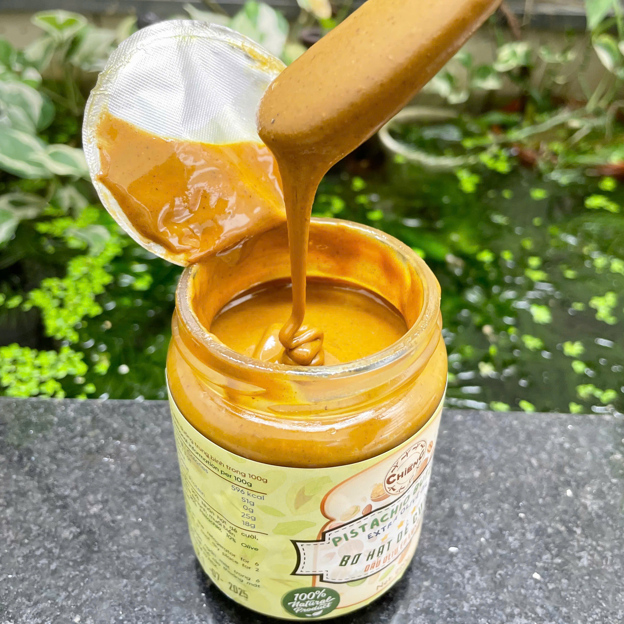 Bơ hạt dẻ cười Pistachio nguyên chất cao cấp, ăn kiêng, Eatclean - Chiêng Food 220g/120g