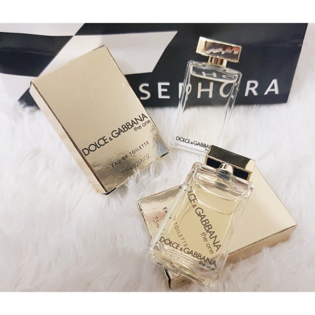 Nước hoa mini nữ dolce & gabbana the one edt 7.5ml chính hãng