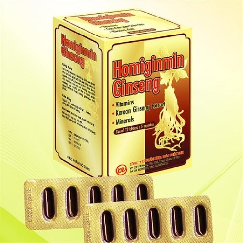 Homiginmin ginseng Phúc Vinh bổ sung vitamin, cao nhân sâm và khoáng chất
