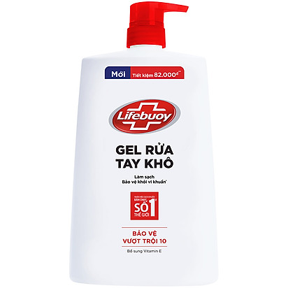 Gel rửa tay khô Lifebuoy 1.1kg