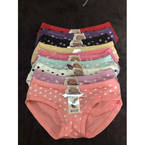 Combo 10 quần lót nữ chấm bi