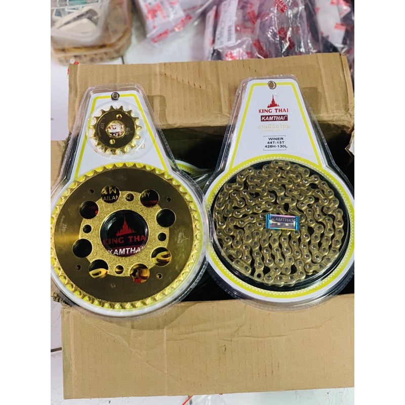Nhông Sên Dĩa Winner Kingthai Màu Vàng