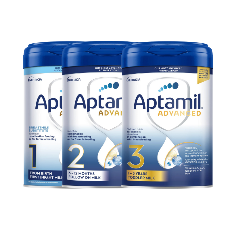 Aptamil Advanced Anh Mẫu Mới 800g - Sữa Phát Triển Toàn Diện (Số 1,2,3) - Hỗ Trợ Đổi Trả