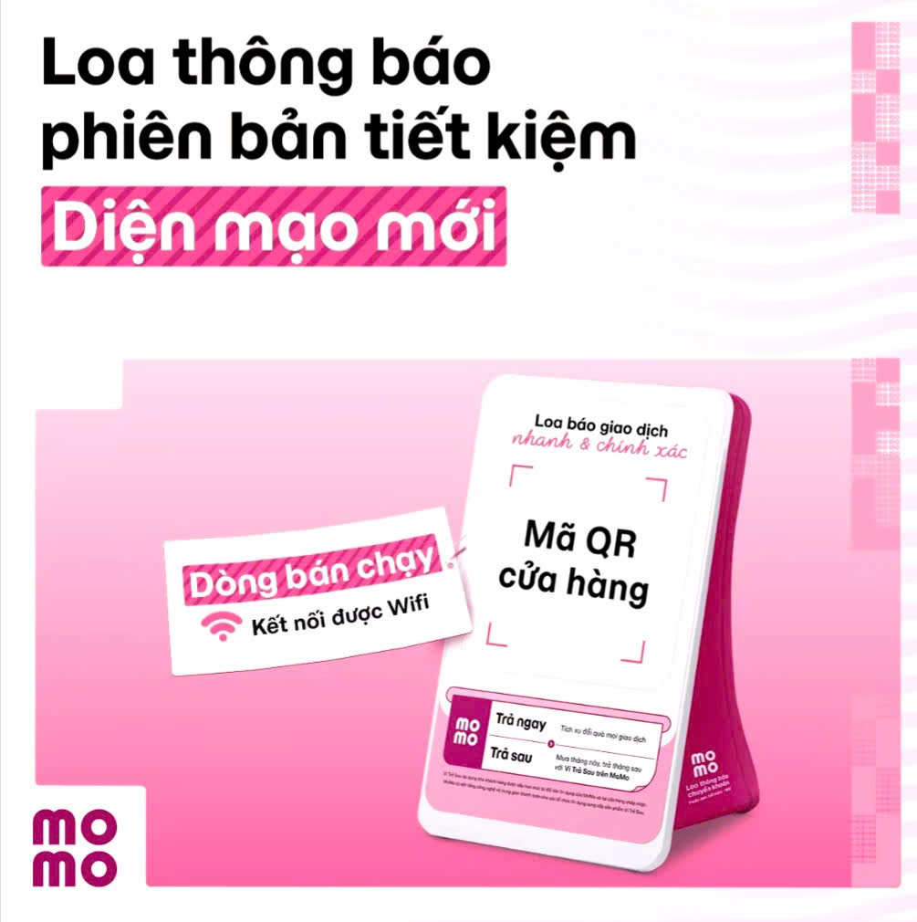 Loa Thông Báo Chuyển Khoản MoMo Tiền Về Trực Tiếp Ngân Hàng không mất phí Bản Tiết Kiệm