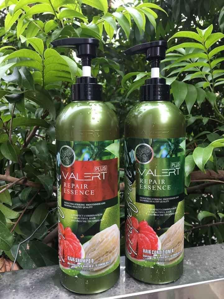 Cặp Dầu Gội xả Bưởi Cao Cấp GRAPEFRUIT VALER 850mlx2