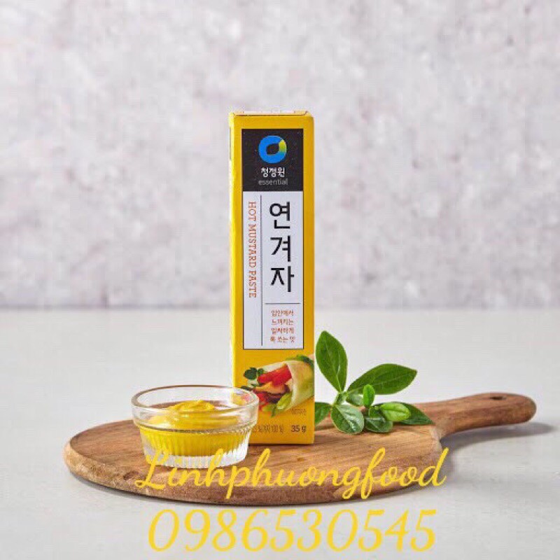 Mù Tạt Vàng Chungjungone 35G