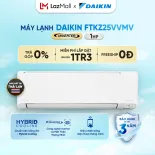 [MIỄN PHÍ CÔNG LẮP ĐẶT 1TR3] - Máy lạnh Inverter 1 Chiều Cao Cấp FTKZ25VVMV - 1HP 9000BTU