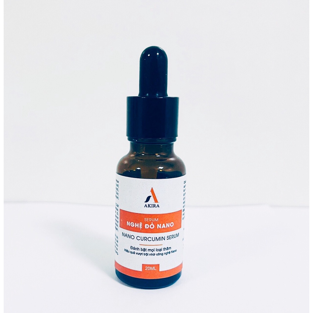 Tinh chất serum nghệ đỏ nano akira đánh bật mọi loại thâm dung tích 20ml