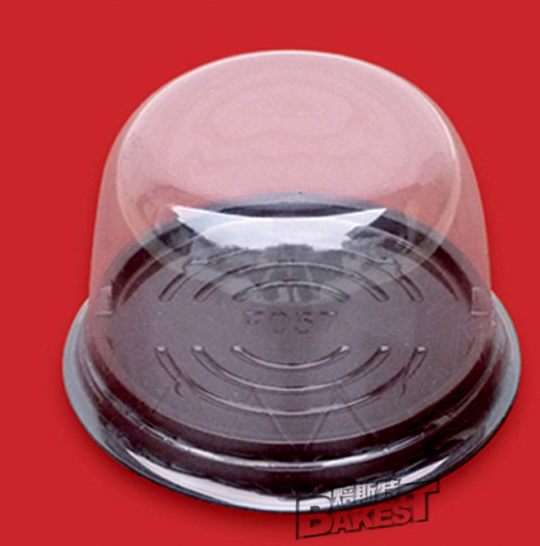 Hộp nhựa tròn đựng bánh - đường kính 10cm*cao 9cm