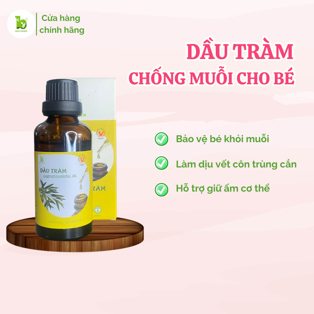 Dầu Tràm Cho Bé 50ml