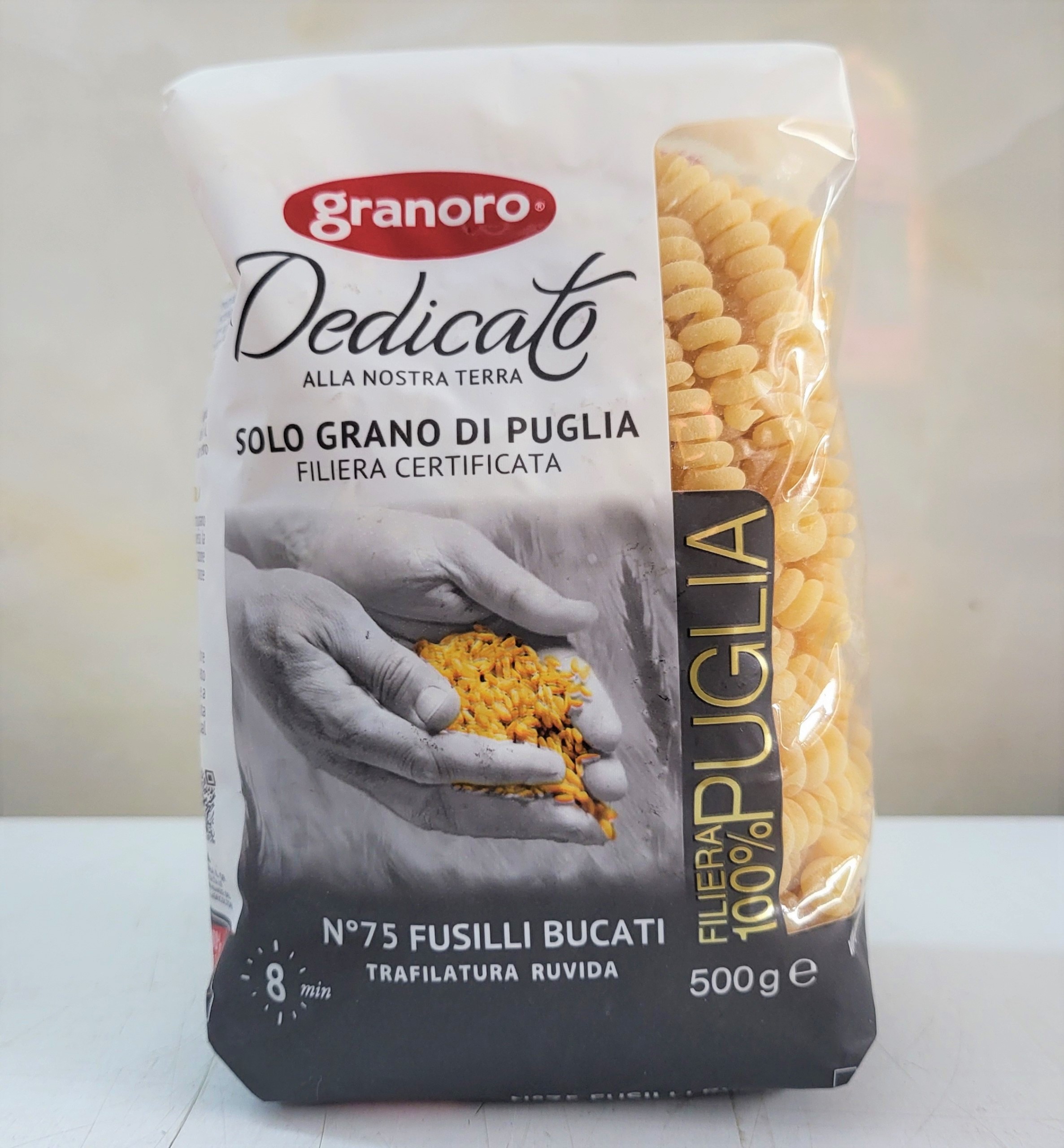 [Gói 500g – N75] NUI XOẮN HÌNH LÒ XO [Italia] GRANORO Fusilli Bucati Pasta