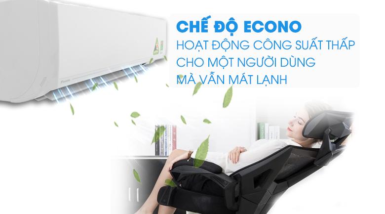 Làm lạnh một người dùng - Máy lạnh Daikin Inverter 2 HP FTKC50UVMV
