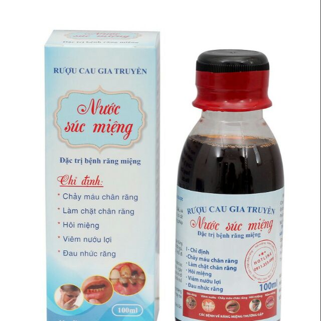 [HCM]Nước Súc Miệng Rượu Cau Gia Truyền