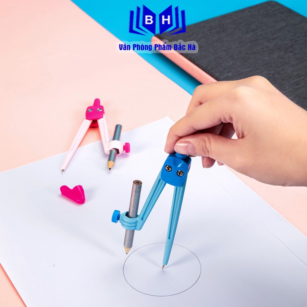 Compa chì cây học sinh deli e8621 thiết kế nhỏ gọn tiện lợi khi dùng
