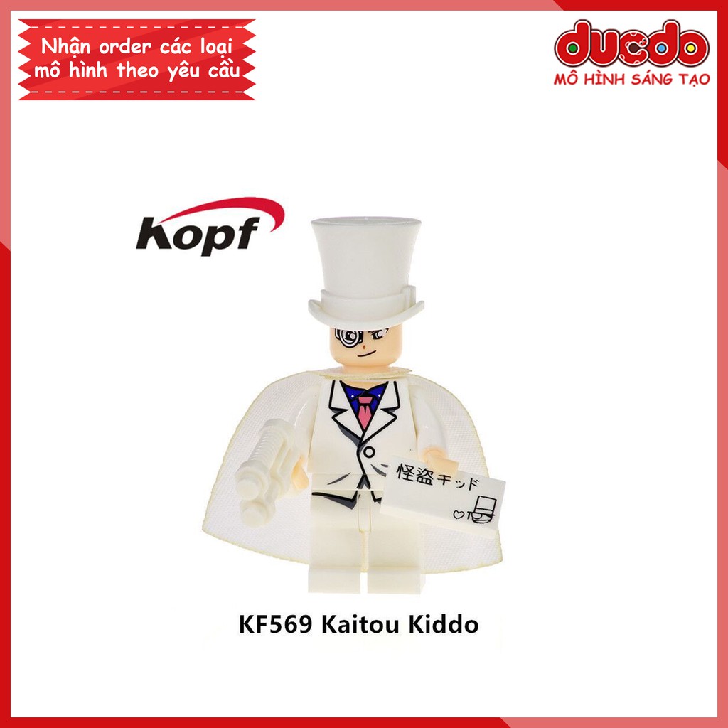 Minifigures siêu đạo chích Kid lừng danh trong Conan - Đồ chơi Lắp ghép Mini Batman Joker Iron Man Mô hình KF569
