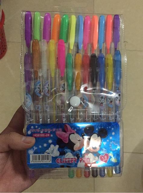 Bút Nhũ 24 Màu (24 cái / 1 vỉ