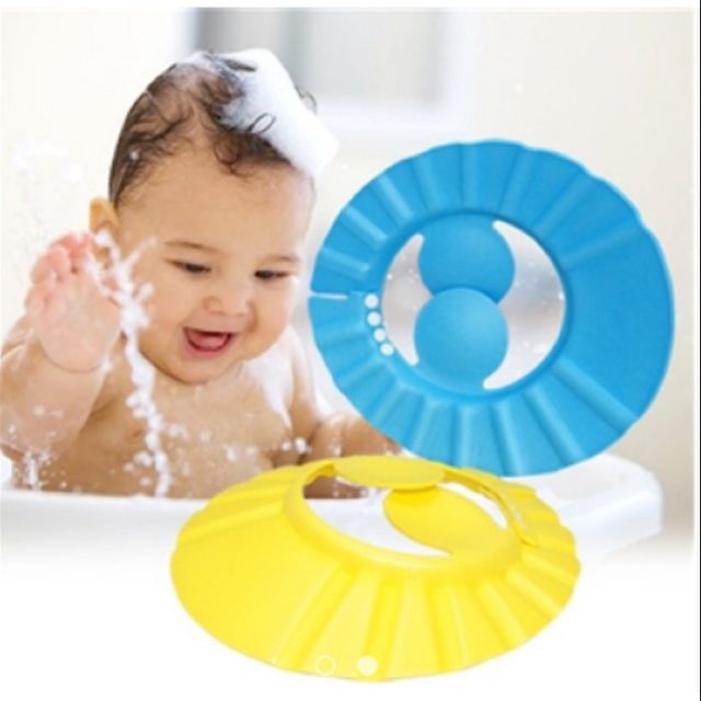 Mũ gội đầu cắt tóc cho bé