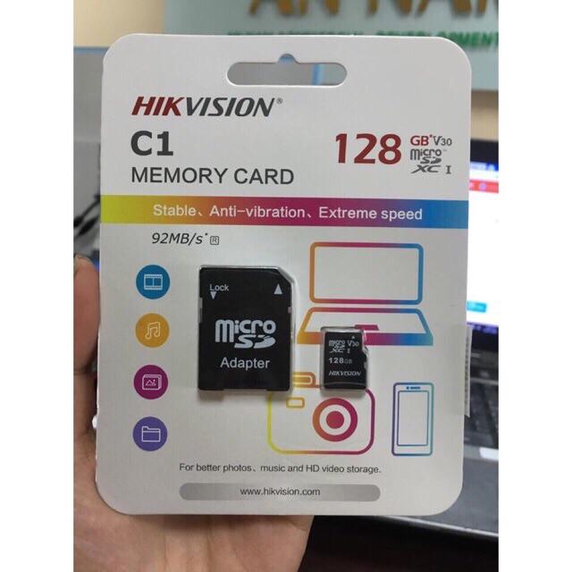 Thẻ nhớ hikvision 128gb c1 92mb/s