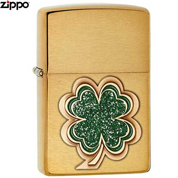 Bật lửa zippo cỏ 4 lá nổi 28806