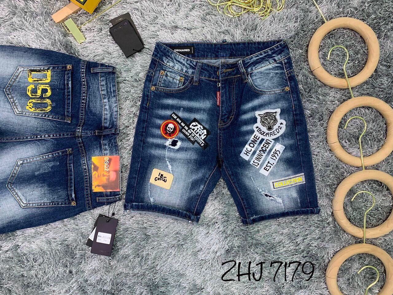 Quần Jean Short Nam Phong Cách Thời Trang Cao Cấp Siêu HOT Mẫu Mới KyAnh Shop QS25