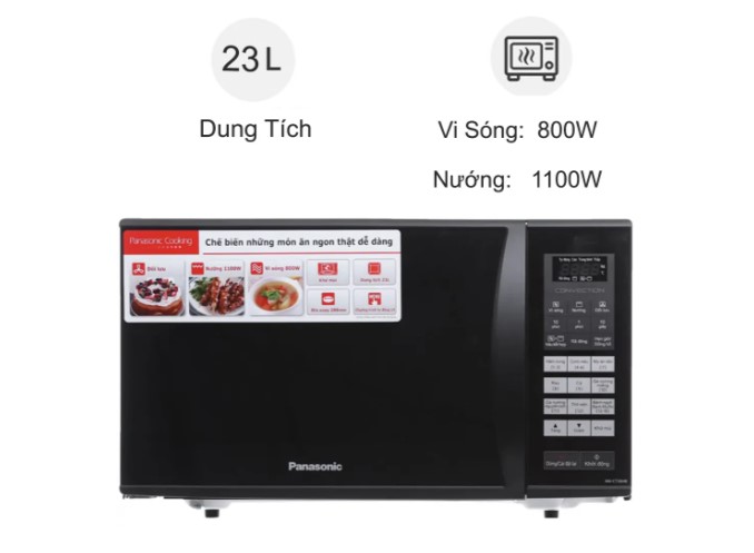 Lò vi sóng Panasonic NN-CT36HBYUE