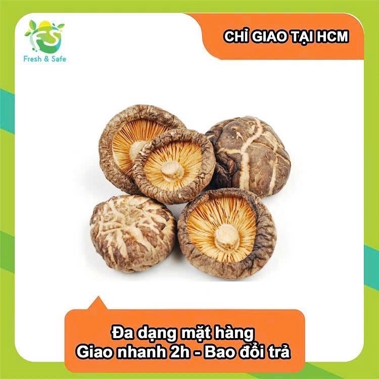 [Chỉ giao HCM] Nấm đông cô khô - 200g (sỉ)