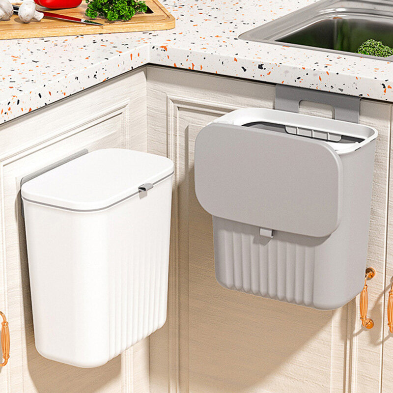 Thùng Rác Treo Tường MẪU MỚI CÓ VÂN Đa Năng Bền Chắc 12L Nắp Trượt - Thùng Rác Treo Cánh Tủ BếpThùng Rác Mini Tiện Lợi - Thùng Rác Để Bàn, thùng rác, thùng rác nắp bật, thùng rác góc tường, thùng rác nắp bật góc tường, thùng rác