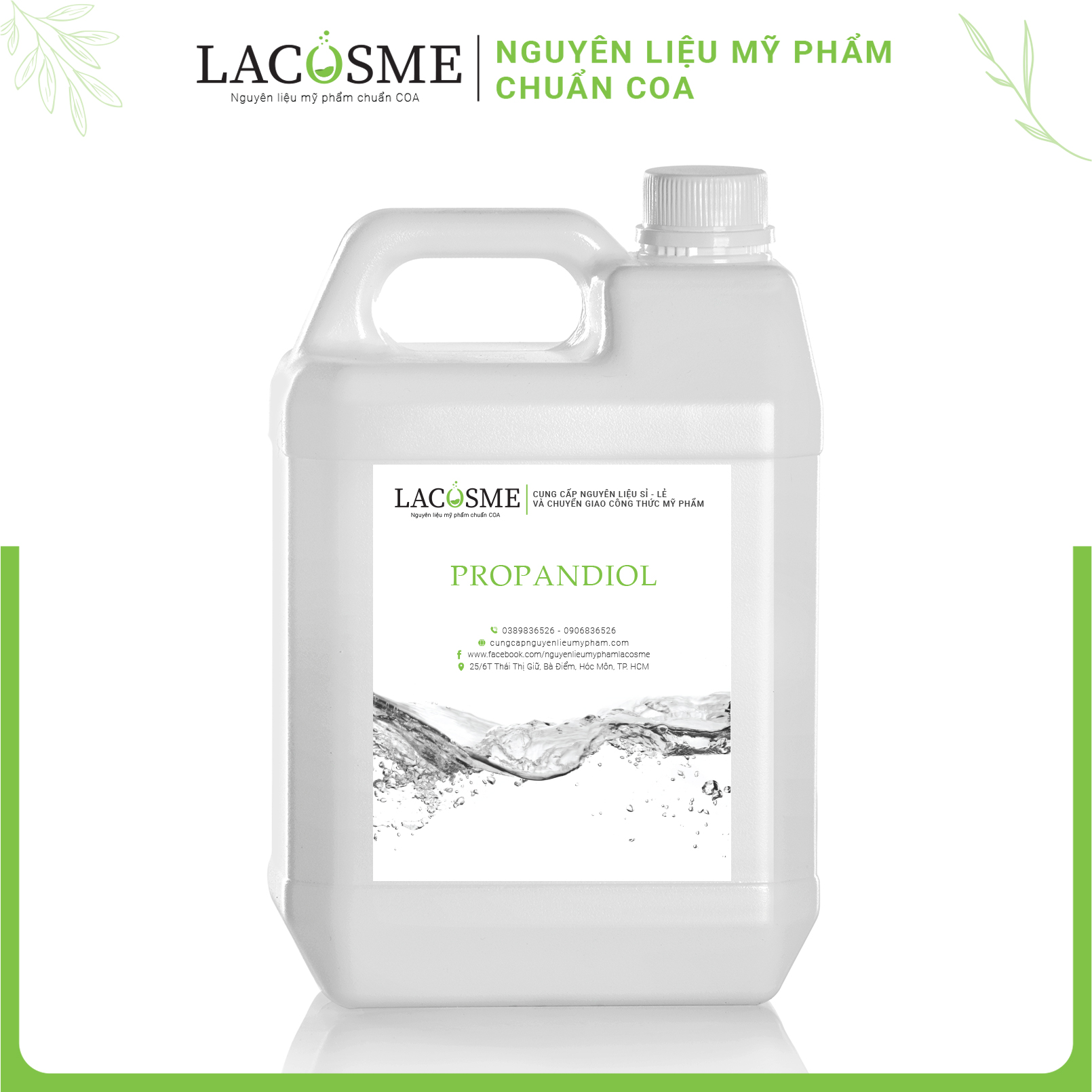 1KG Nguyên liệu mỹ phẩm Propanediol dưỡng ẩm